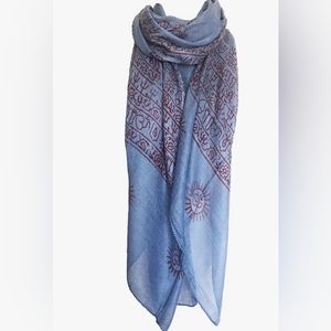 Mantra Prayer Scarf Shawl